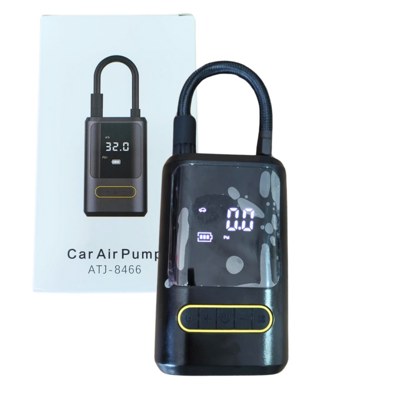 Calibrador Compressor Pneu Digital Carro Bike Moto Sem Fio