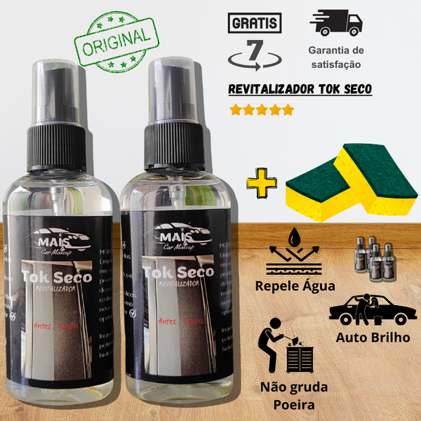 TOK SECO - Revitalizador de Plásticos Automotivos